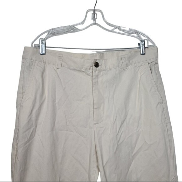 Brooks Brothers Ivory Pants 37x30 - Picture 2 of 8